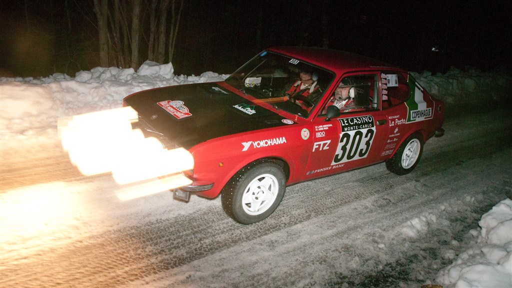 Lars Hindsgaul og Arne Pagh
(Foto: Viggo Johansen, Rallypics.dk)